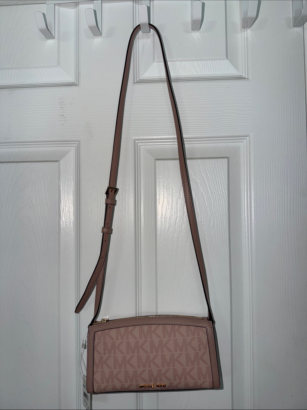 Michael Kors Dusty Pink Signature Crossbody
